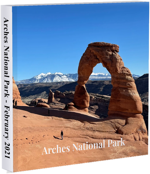 Printed Trip Atlas travel book — Arches National Park